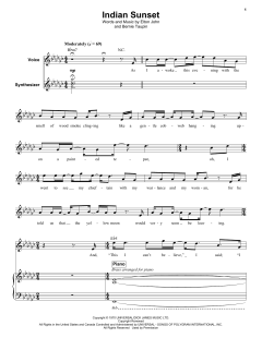 Indian Sunset von Elton John (Download) 