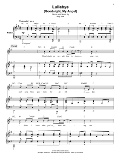 Lullabye von Billy Joel (Download) 
