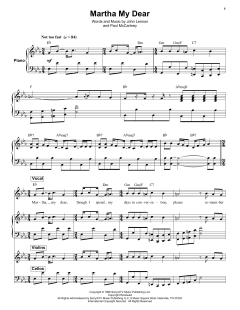 Martha My Dear von The Beatles (Download) 