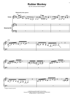 Rubber Monkey von Jon Lord (Download) 