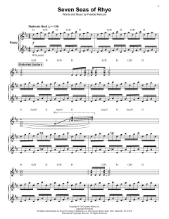 Seven Seas Of Rhye von Queen (Download) 
