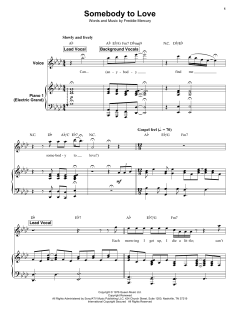 Somebody To Love von Queen (Download) 