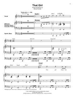 That Girl von Stevie Wonder (Download) 