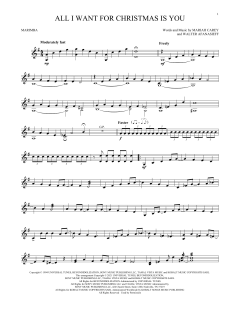 All I Want For Christmas Is You von Mariah Carey (Download) 