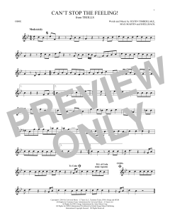 Can't Stop The Feeling! von Justin Timberlake (Download) 