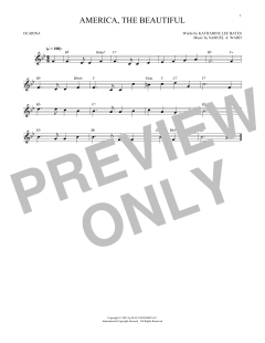 America, The Beautiful von Samuel Ward (Download) 