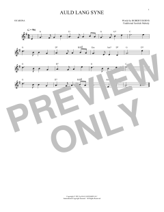 Auld Lang Syne von Robert Burns (Download) 