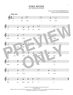 Edelweiss von Richard Rodgers (Download) 
