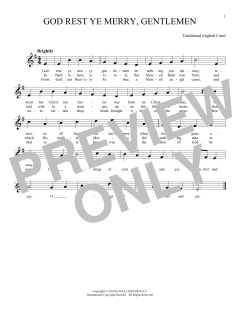 God Rest Ye Merry, Gentlemen (Download) 