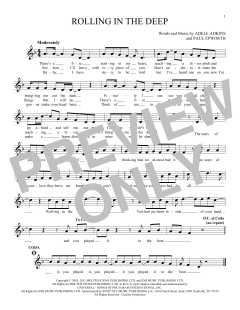 Rolling In The Deep von Adele (Download) 