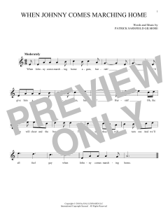When Johnny Comes Marching Home (Download) 