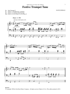 Festive Trumpet Tune (Download) 