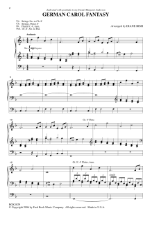 German Carol Fantasy (Download) 