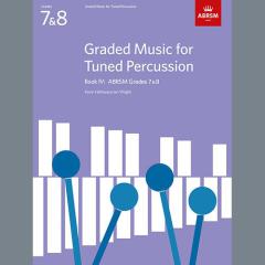 Gigue from Graded Music for Tuned Percussion, Book IV von J. S. Bach (Download) 