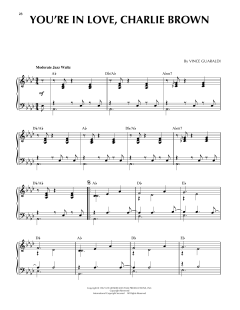 You're In Love, Charlie Brown von Vince Guaraldi (Download) 