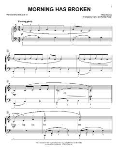 Morning Has Broken von Traditional (Download) 