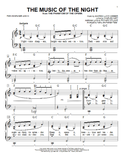 The Music Of The Night von Charles Hart (Download) 