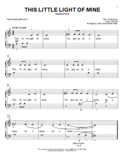 This Little Light of Mine von Spiritual (Download) 