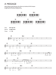 A Message von Coldplay (Download) 