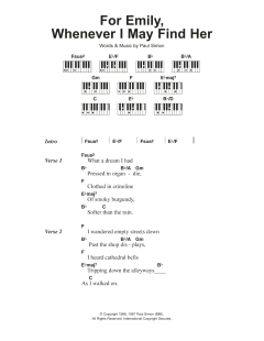 For Emily, Whenever I May Find Her von Simon & Garfunkel (Download) 