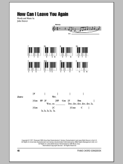 How Can I Leave You Again von John Denver (Download) 