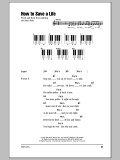 How To Save A Life von The Fray (Download) 