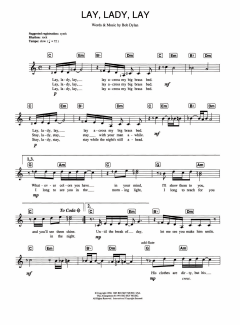 Lay Lady Lay von Bob Dylan (Download) 
