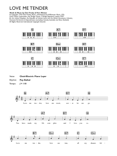 Love Me Tender von Elvis Presley (Download) 