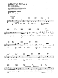 Lullaby Of Birdland von Ella Fitzgerald (Download) 