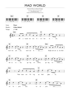 Mad World von Gary Jules (Download) 