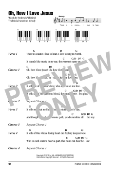 Oh, How I Love Jesus von Traditional American Melody (Download) 