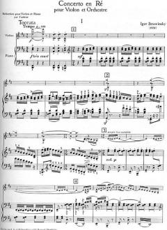 Concerto en ré von Igor Strawinsky 