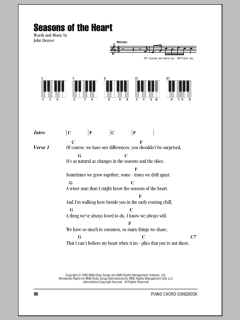 Seasons Of The Heart von John Denver (Download) 