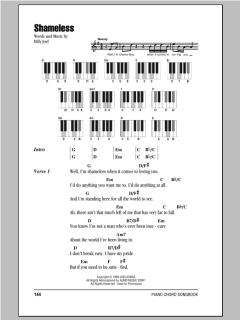 Shameless von Billy Joel (Download) 
