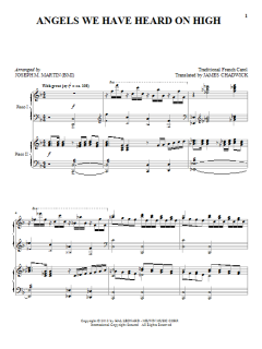 Angels We Have Heard On High von James Chadwick (Download) 
