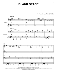 Blank Space von Taylor Swift (Download) 