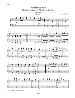 Children's March von Franz Schubert (Download) 