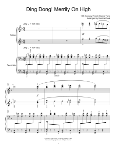 Ding Dong! Merrily On High! von French Carol (Download) 