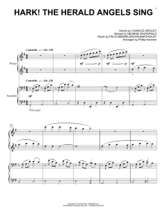 Hark! The Herald Angels Sing von Charles Wesley (Download) 