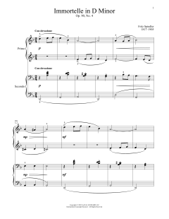 Immortelle, Op. 90, No. 4 von Fritz Spindler (Download) 