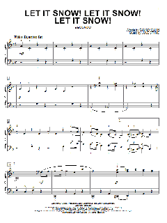 Let It Snow! Let It Snow! Let It Snow! von Sammy Cahn (Download) 