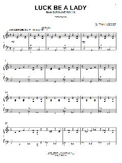 Luck Be A Lady von Frank Sinatra (Download) 