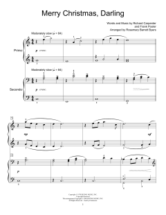 Merry Christmas, Darling von The Carpenters (Download) 
