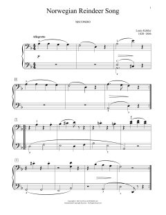 Norwegian Reindeer Song von Louis Köhler (Download) 