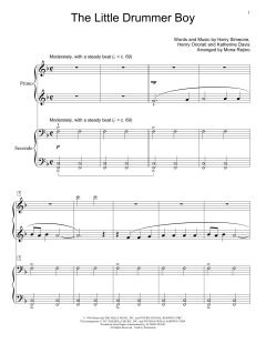 The Little Drummer Boy von Harry Simeone (Download) 