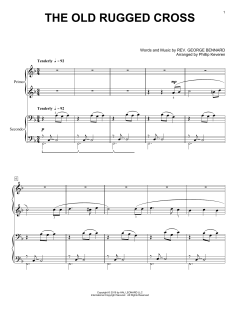 The Old Rugged Cross von Rev. George Bennard (Download) 