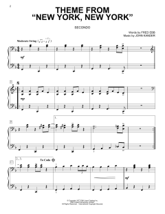 Theme From "New York, New York" von Frank Sinatra (Download) 
