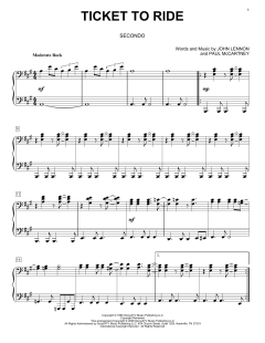 Ticket To Ride von The Beatles (Download) 