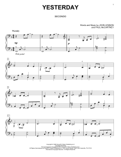 Yesterday von The Beatles (Download) 