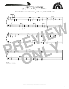 Festive Introit von Mark Hayes (Download) 